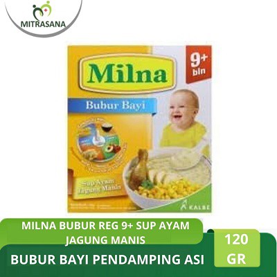 

Milna Bubur Reg. 9+ Sup Ayam Jagung Manis