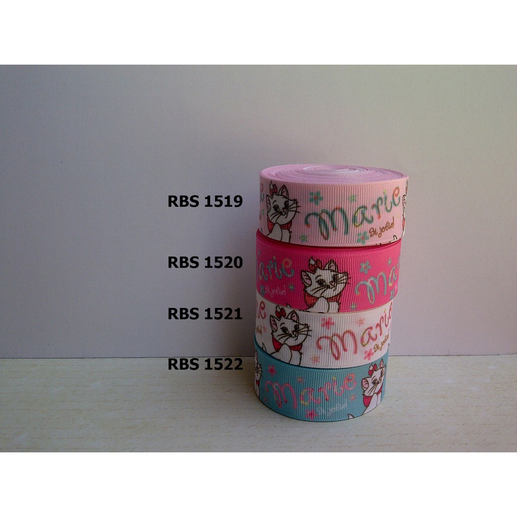 

[10 YARD] PITA GROSGRAIN MOTIF MARIE CAT SALE RBS 1519,1520,1521,1522