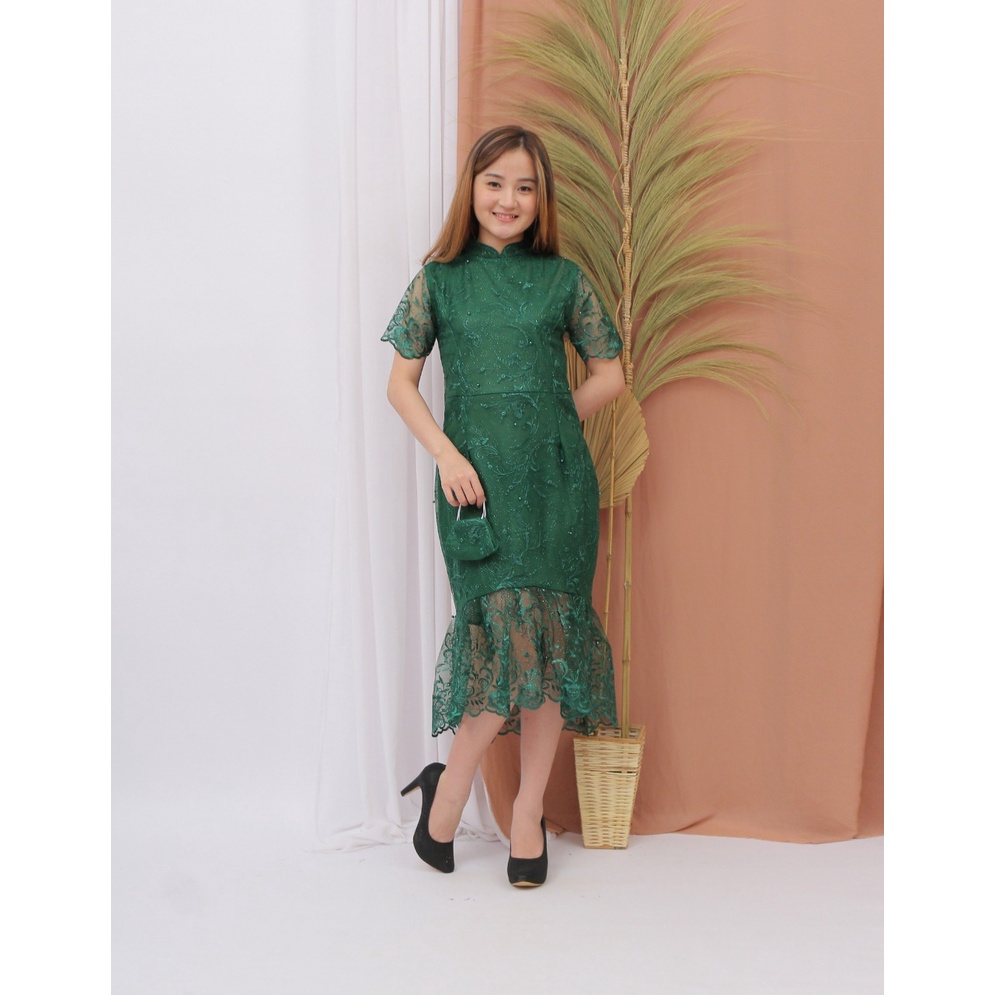 RED LOVE 136/(TERMURAH) /DRESS TILE MUTIARA TERBARU / DRESS FASHIEN TERBARU /BAJU DRESS PESTA TERBARU/DRESS KEUNDANGAN/TUNIK TILE TERBARU/ TUNIK PESTA