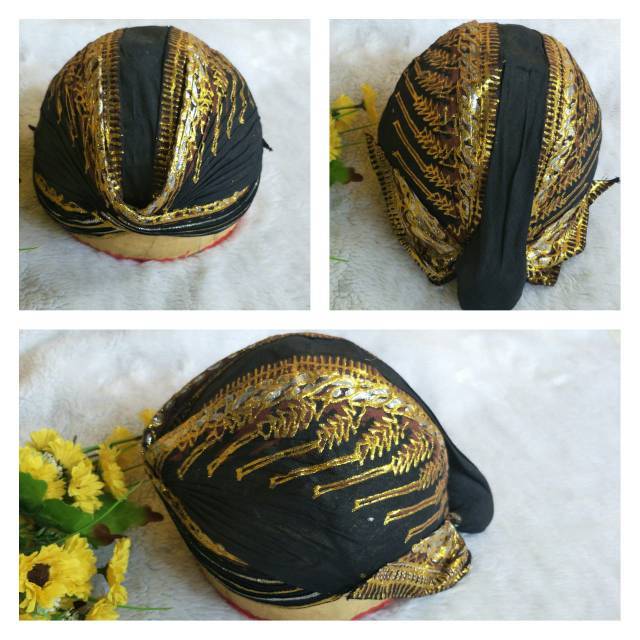 Jual BLANGKON PENGANTIN PRIA ADAT JAWA MOTIF PRADA Indonesia|Shopee ...