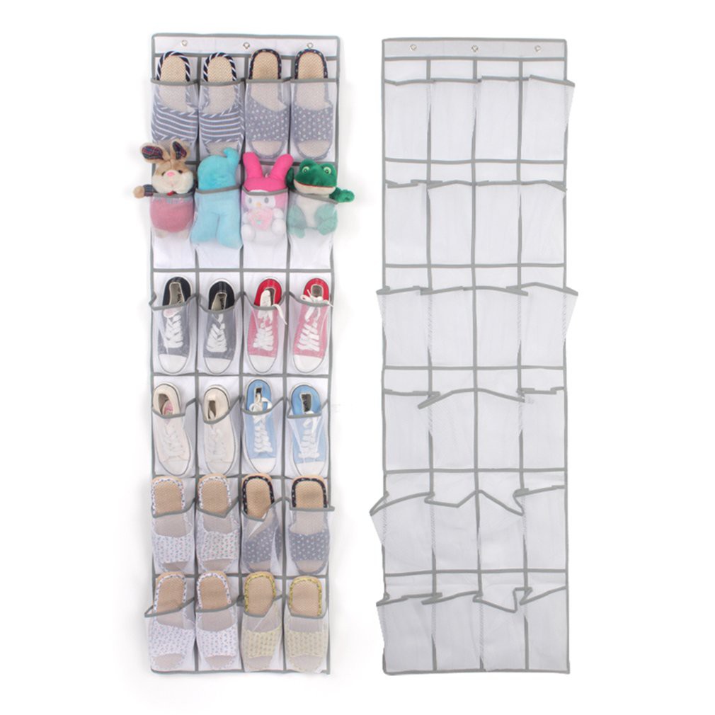 Rak Organizer 24 Shoes Storage Sepatu Gantung Kantung Shopee Indonesia