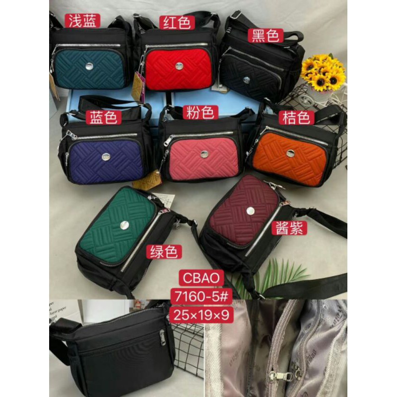 Tas wanita Chibao7160-5 selempang combinasi