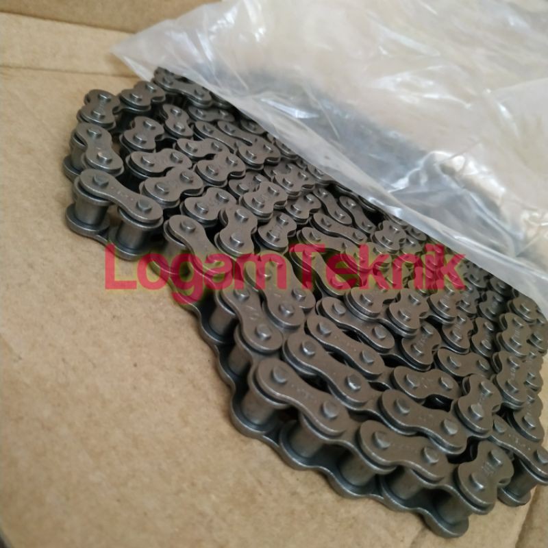 Jual Rantai RS 40 Single 1 Box Roller Chain RS40-1 Indonesia|Shopee ...