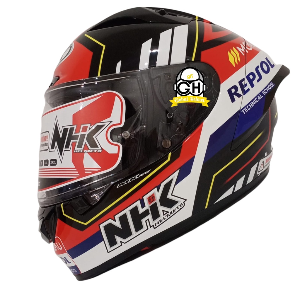 HELM NHK GP R TECH STREET MONLAU BLACK
