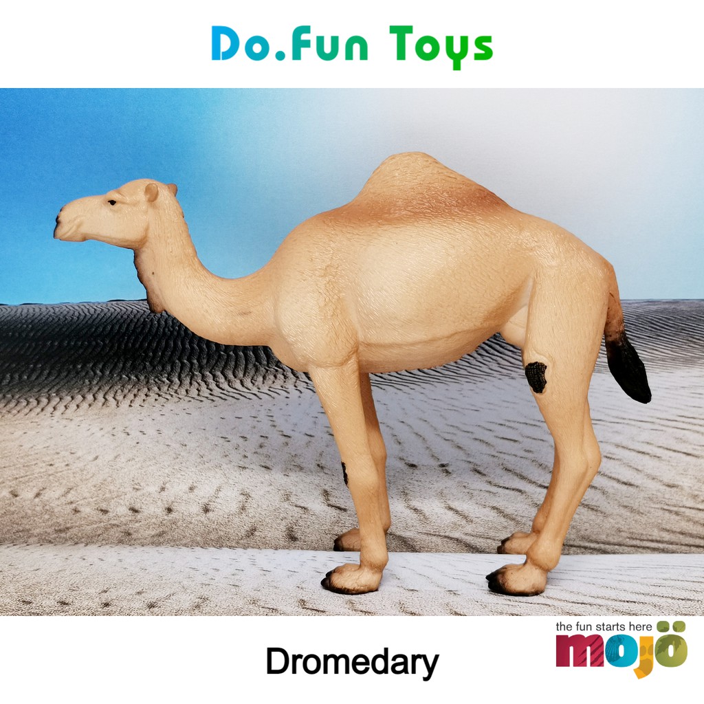 MOJO Animal Figurine | Arabian Camel (Dromedary) / Mainan Miniatur Binatang Unta Punuk Satu