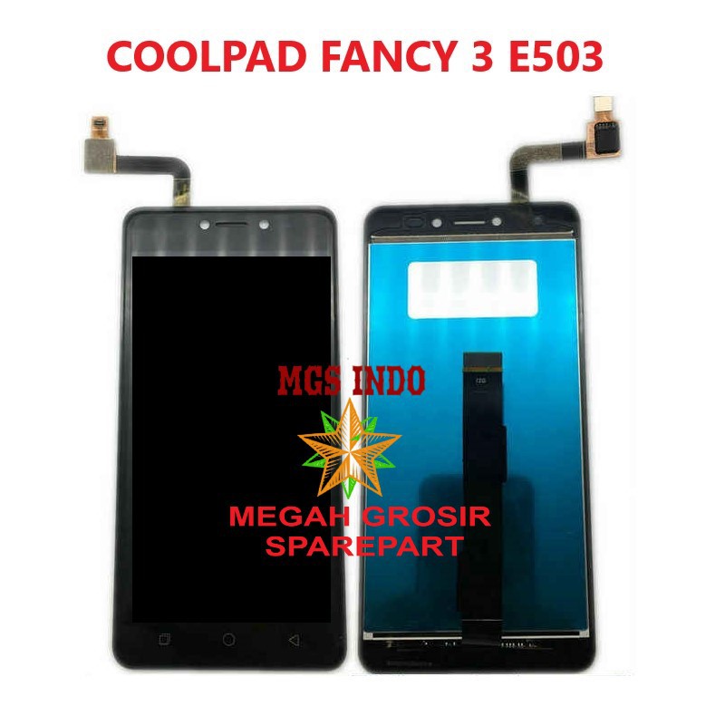 LCD COOLPAD FANCY 3 E503 FULLSET+ TOUCHSCREEN ~ KUALITAS ORI OEM ~ MGS INDO