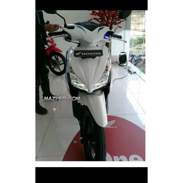 original cover batok depan vario 110 fi remot k46 putih bermutu