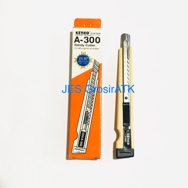 

Cutter Kenko A-300 Kecil / Pisau Cutter Kecil [pcs]