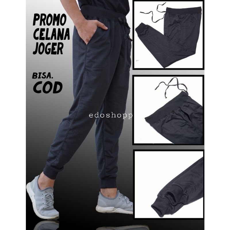 CELANA JOGER PRIA WANITA POLOS | CELANA TRAINING | CELANA PANJANG PRIA DAN WANITA