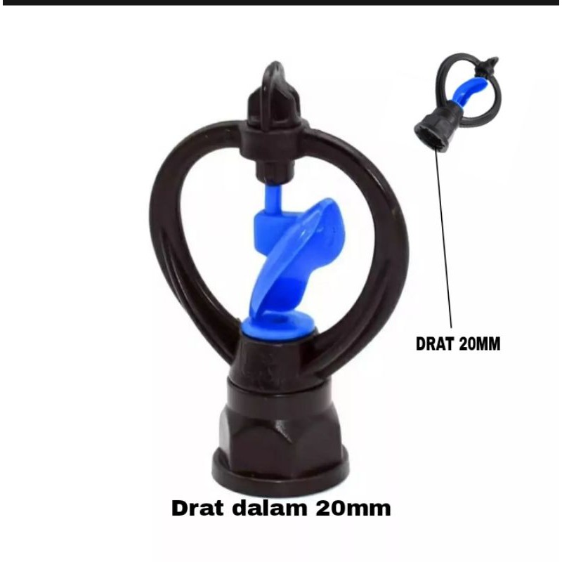 SPRINKLER / SPRINKLER TAMAN MODEL KUPU KUPU / BUTTERPLY DRAT DALAM 1/2 INCH / SPRINKLER TAMAN KEBUN