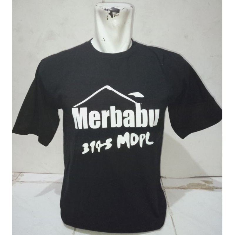 Kaos pendaki gunung Merbabu 3148 MDPL /kaos distro pendaki gunung