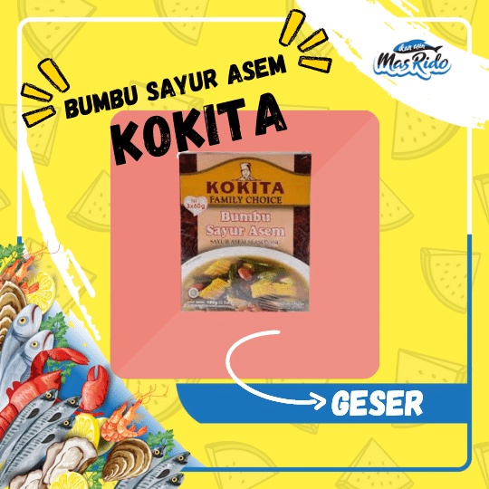 

Bumbu Racik Sayur Asem Kokita Seasoning Instan Siap Pakai Praktis