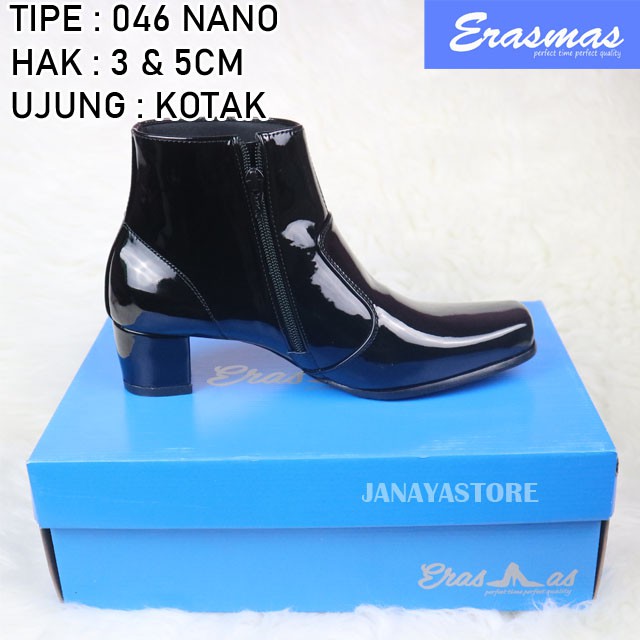 Sepatu PDL Sus Erasmas 046 POLWAN Wara Kowad DISHUB POL PP SIPIR Satpam Security 5cm