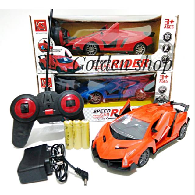 Mainan Mobil Remote Control RC Speed Car Rider 2417 Lamborghini