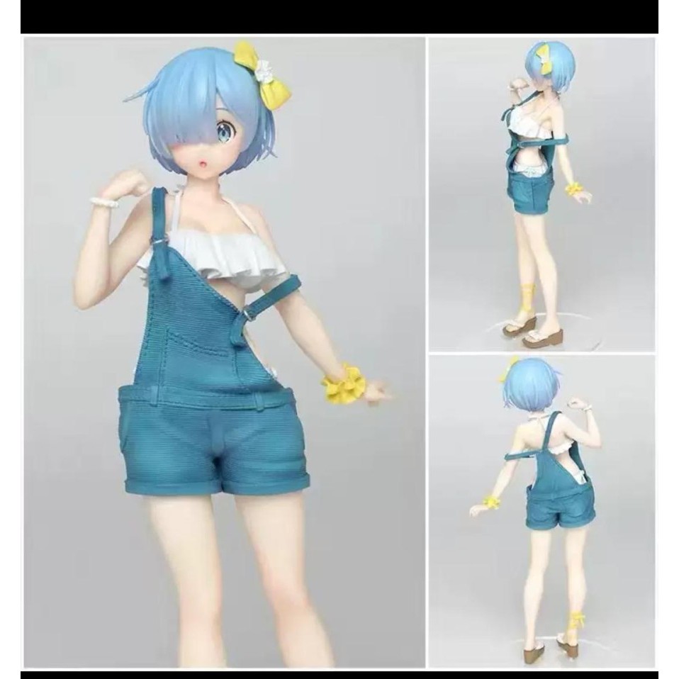 Action Figure Sexy Adult Re Zero Sexy Precious Figure Rem Salopette Mizugi Special Ver