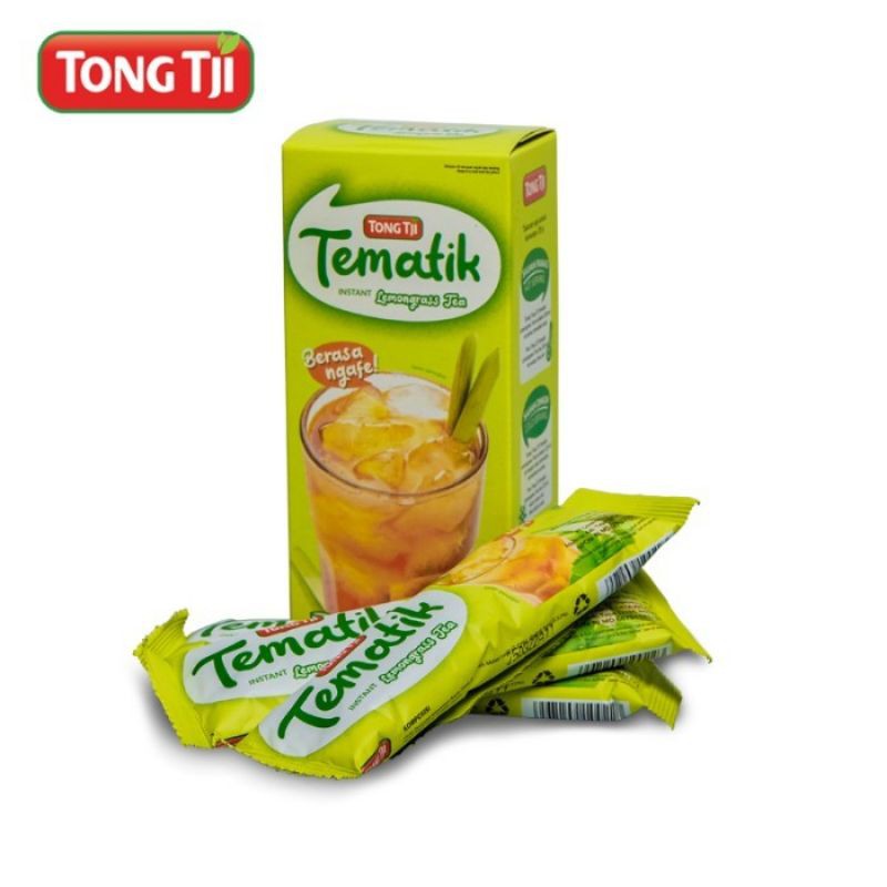 

Tong Tji tematik lemongrass|teh tarik|matchalate|gingertea 3's