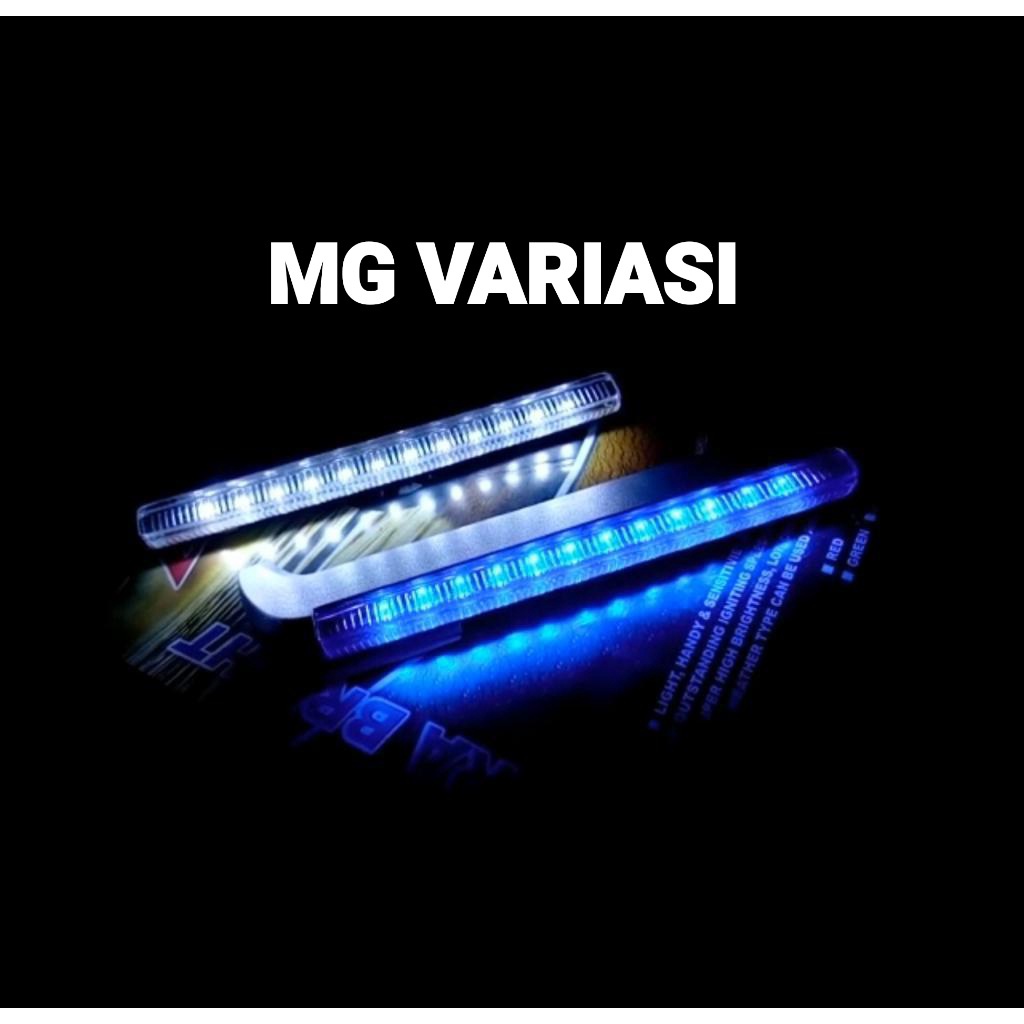 PROMO TERMURAH LAMPU BEHEL UNIVERSAL BIRU PUTIH PEMASANGAN MENGGUNAKAN DOUBLE TIPE