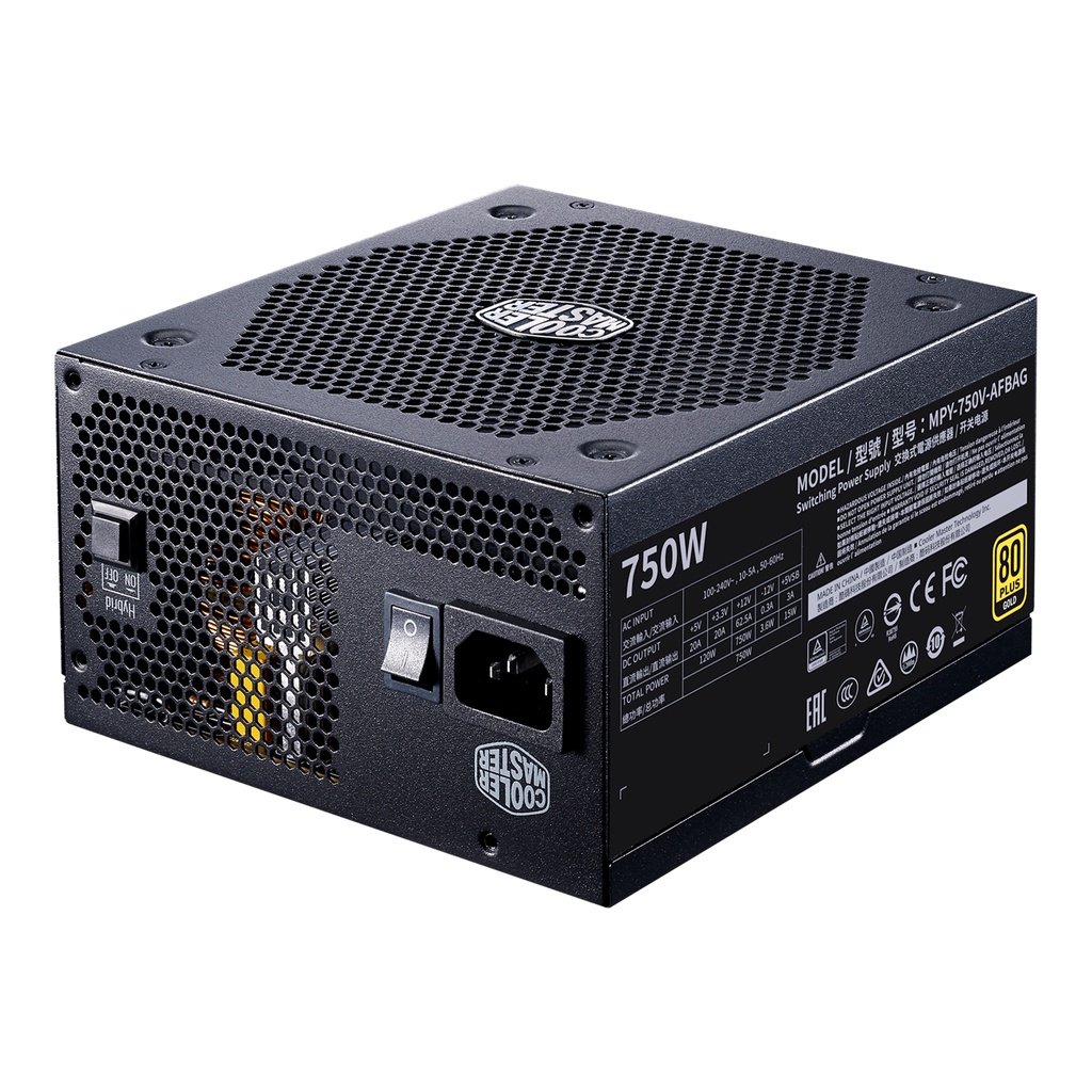 PSU Cooler Master V750 V2 80+ Gold | Full Modular Power Supply 750W