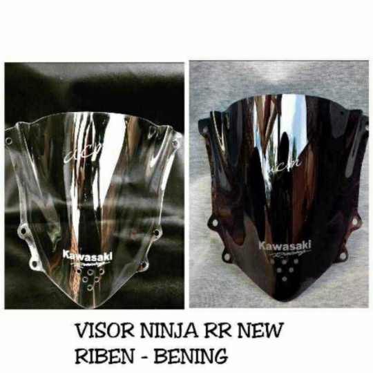 Unik Visor Ninja RR New - Hitam Berkualitas