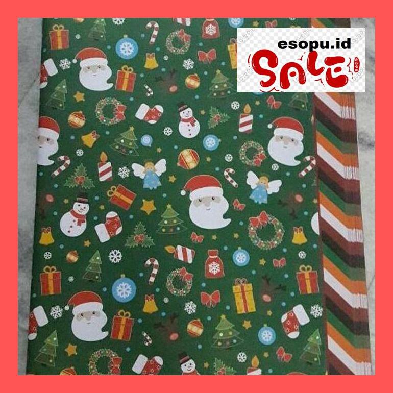 

Dek40Si Kertas Kado Sansan Wawa 2309 "Natal / Christmas" Dekkd5