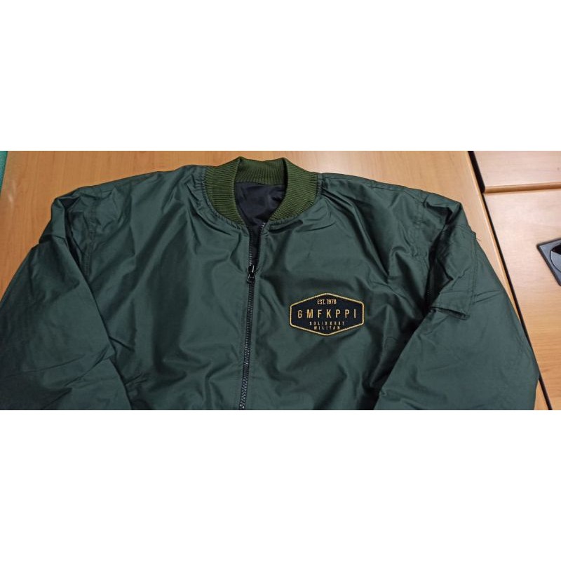 Jaket bomber Hijau GM FKPPI