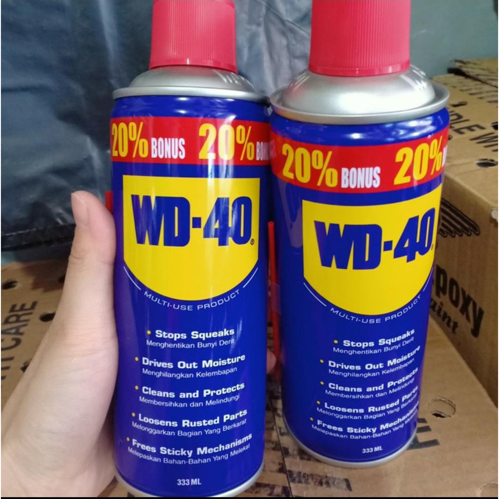 WD40 WD 40 WD-40 Pelumas Anti Karat 333ml Lubricant WD40 333 ml