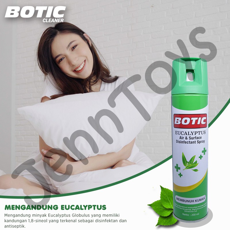 [JABODETABEK] JennToys - Disinfectan Spray Eucalyptus Semprotan disinfektan antivirus aerosol BOTIC