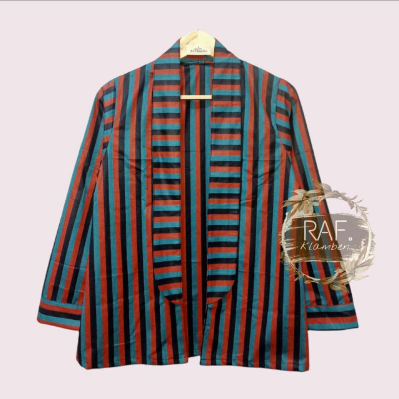 Outer batik Lurik wanita
