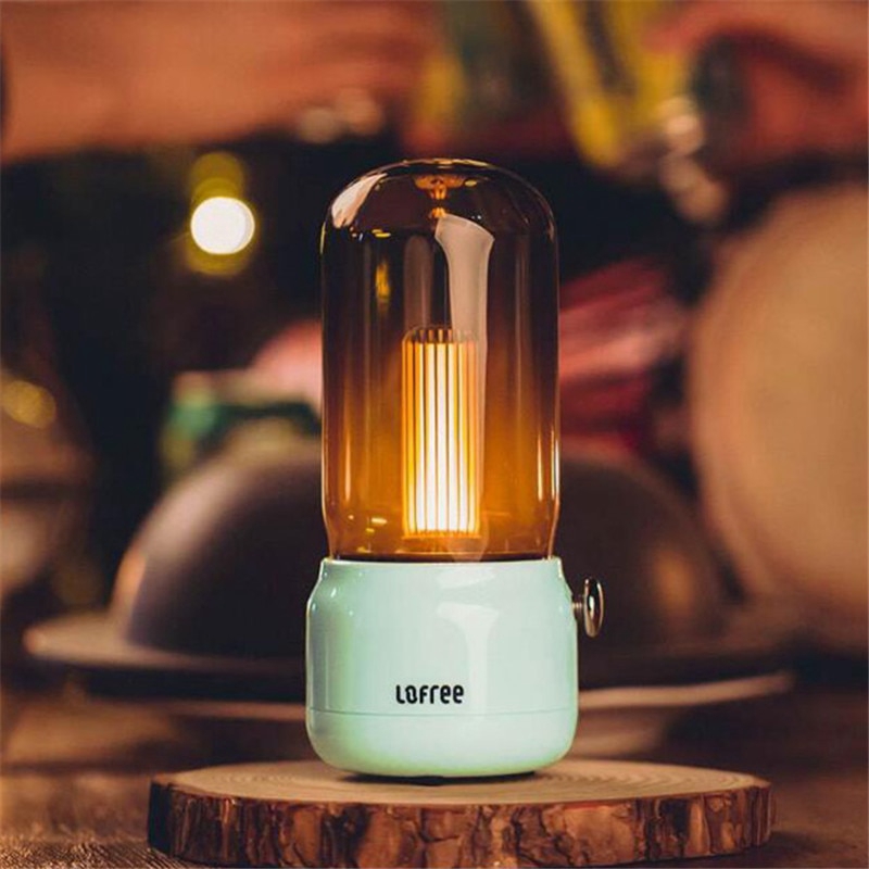 Youpin Lofree CANDLY Retro Light adjustable bright USB Charging Wired Two Light Modes Warm from xiaomi