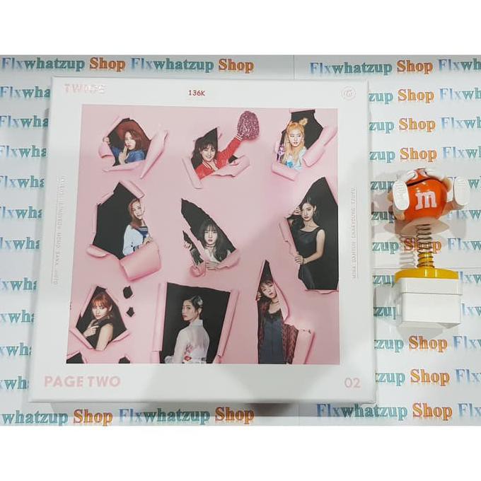 Sale Twice Official Album (Page Two) - Cd & Photobook (Boleh Pilih)