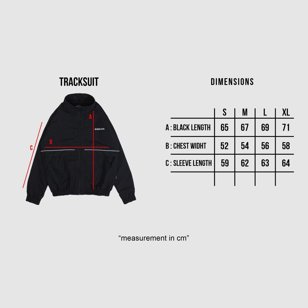 Dobujack Track Suit Jacket Hipster Maroon