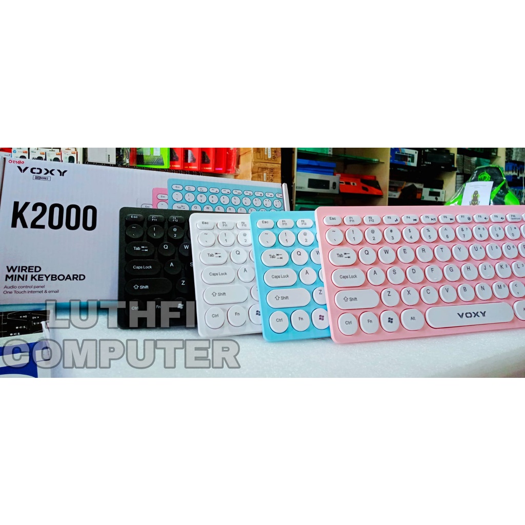 KEYBOARD MINI VOXY K2000 / KEYBOARD USB MINI -02380