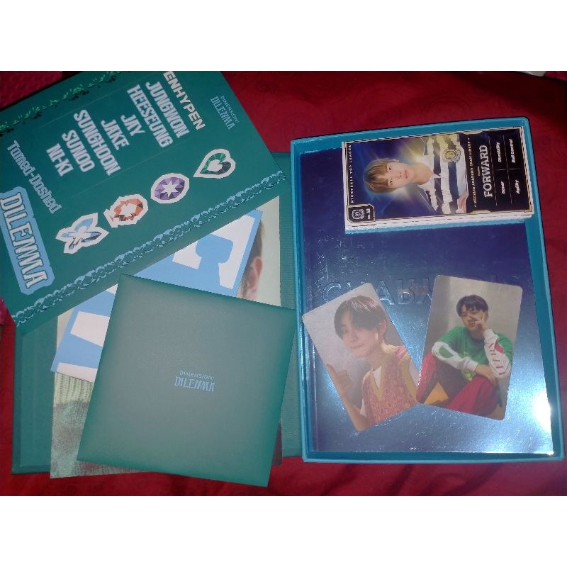 ENHYPEN ALBUM CHARYBDIS UNSEALED PC JUNGWON + JAY