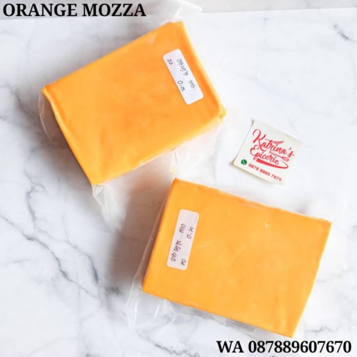 

Keju- Keju Orange Mozzarella 250 Gram - Melted Cheese -Keju.