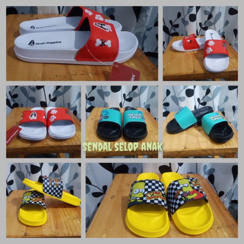 sandal selop nike anak