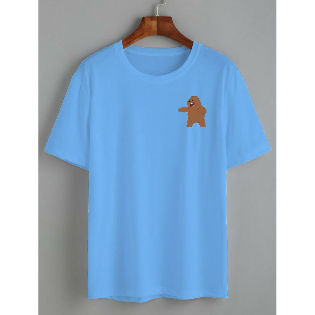 kaos BROWN BEAR ANGRY / kaos wanita/ KATUN 24S