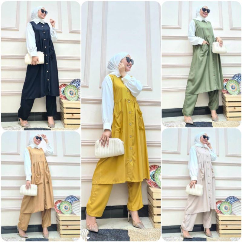 Anggifamily Setcel Rayon Twill Premium