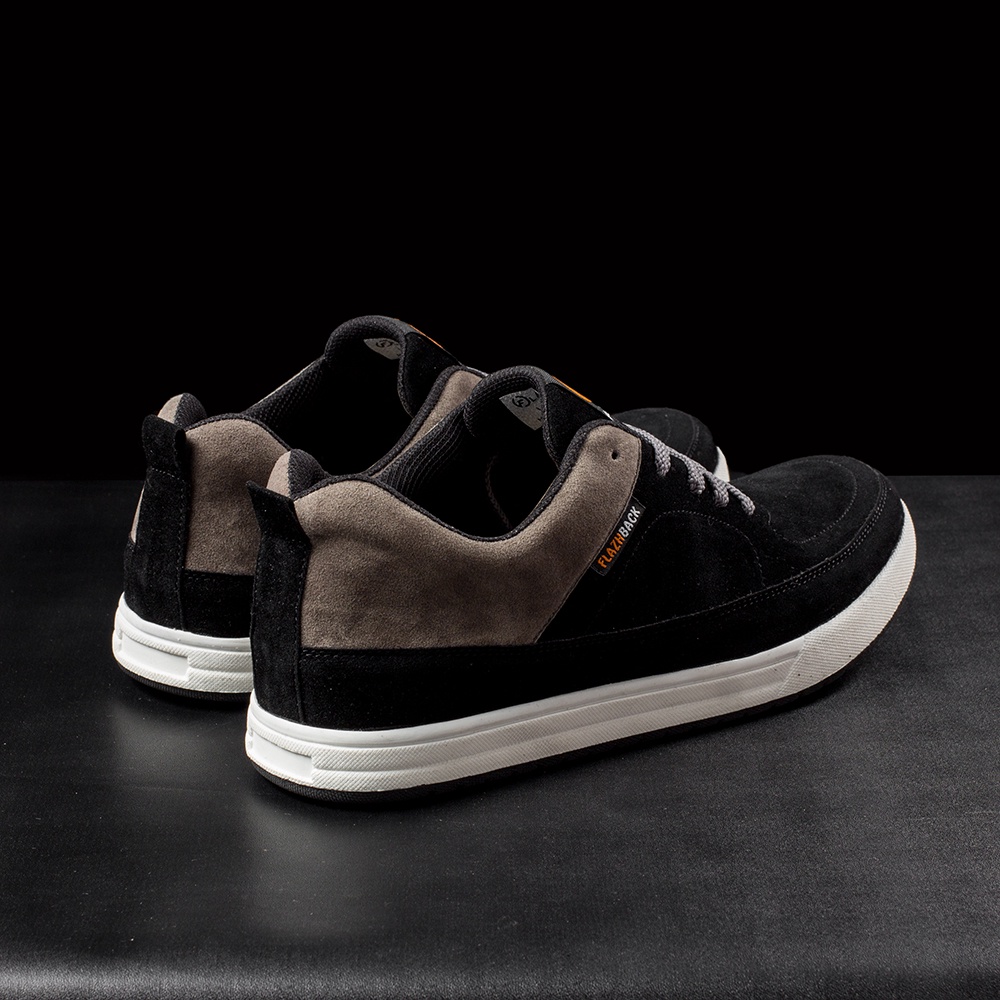 JASON BLACK |ManNeedMe x FLAZHBACK| Sepatu Sneakers Pria Casual Shoes ORIGINAL