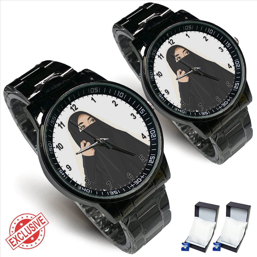 Jam Tangan Rantai Couple HIJAB - 2 (Nice)