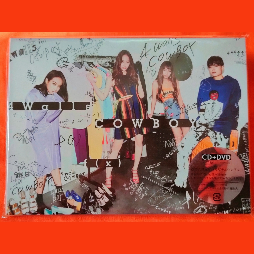 f(x) 4Walls/COWBOY album cd+dvd
