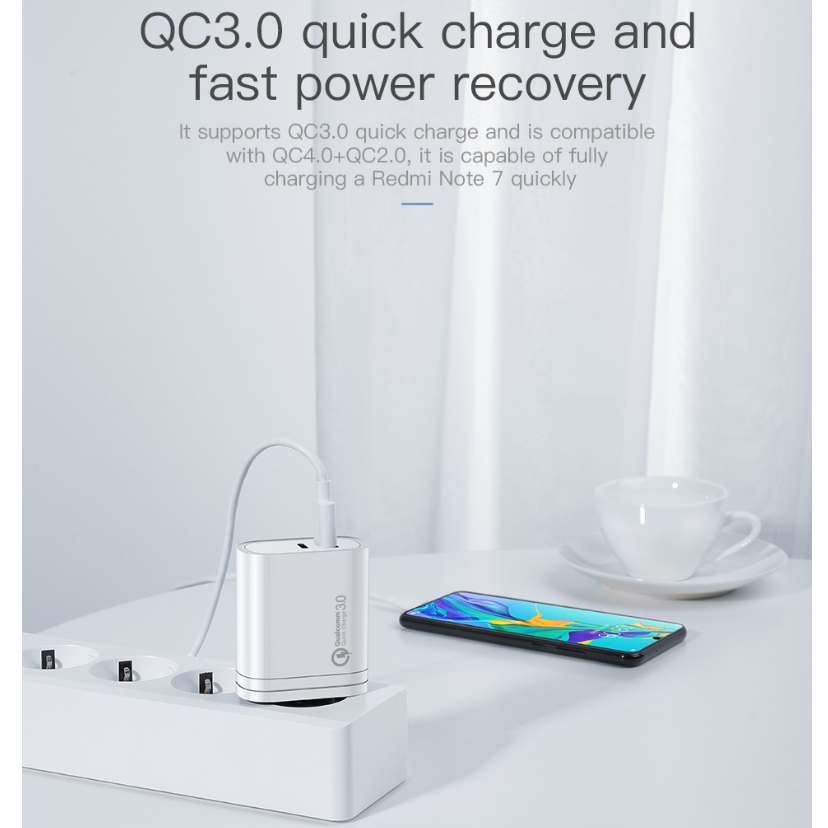 Quick Charger QC 3.0 PD Charger Universal Phone Charger Fast Charging for IPhone Samsung Xiaomi OPPO