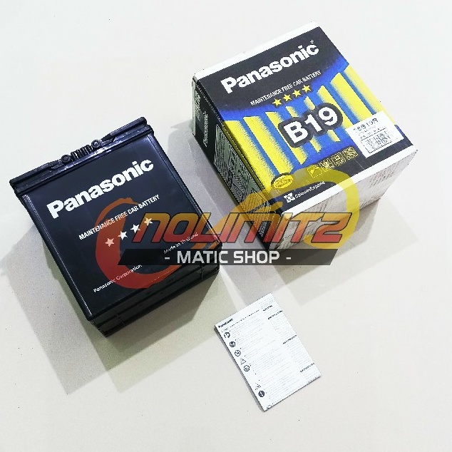 Aki Mobil Panasonic 38B19R 35AH 12V