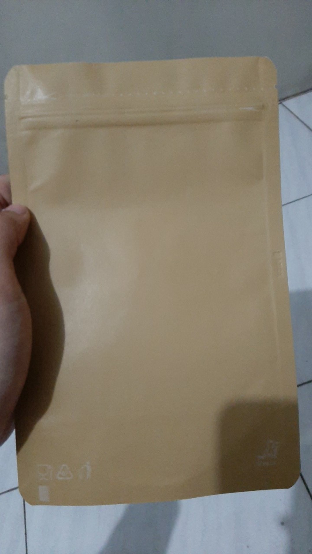 Standing Pouch Ecopack 13 X 20.5 Kertas Lapis Alumunium Foil 250z