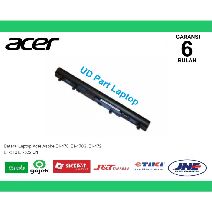 Baterai Laptop Acer Aspire E1-470, E1-470G, E1-472, E1-510 E1-522 Ori