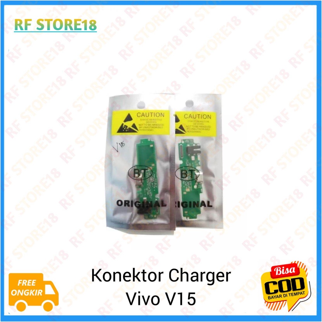 Flexible Charger Con Tc Konektor Charger Vivo V15 V 15 Original 100% Papan Cas Cassan Board Vivo V15
