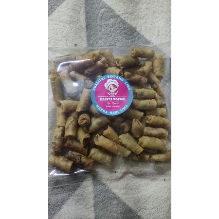 

Cemilan Lumpia Kering Udang
