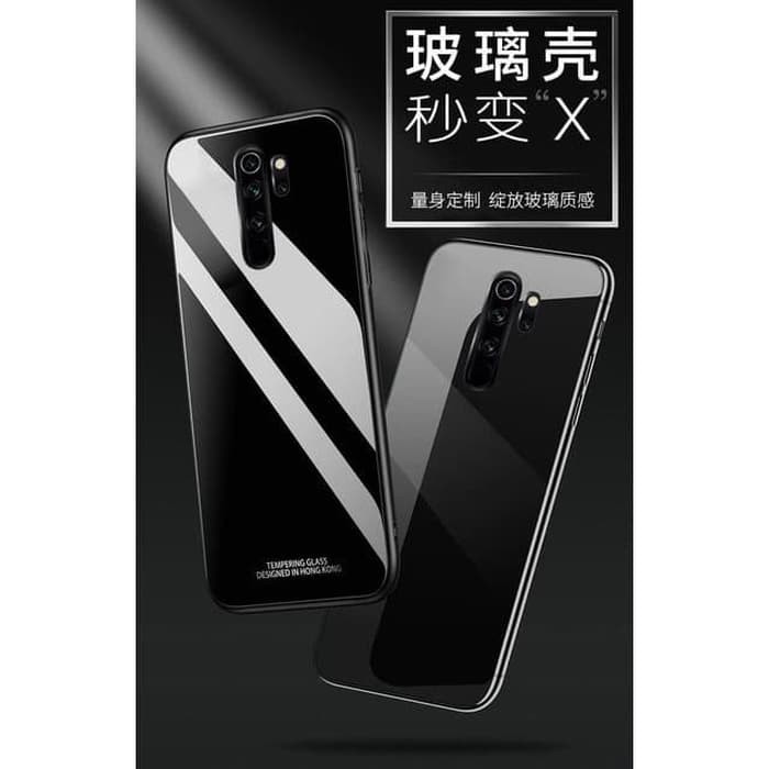 XIAOMI REDMI NOTE 8/REDMI NOTE 8 PRO GLASS CASE HARD CASE PREMIUM