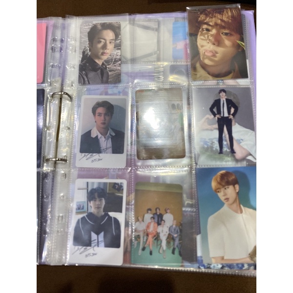 Photocard seokjin bts pc bts