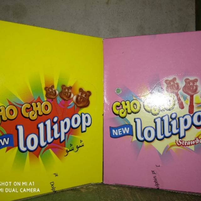 

Cho-cho lollipop cokelat & strawberry