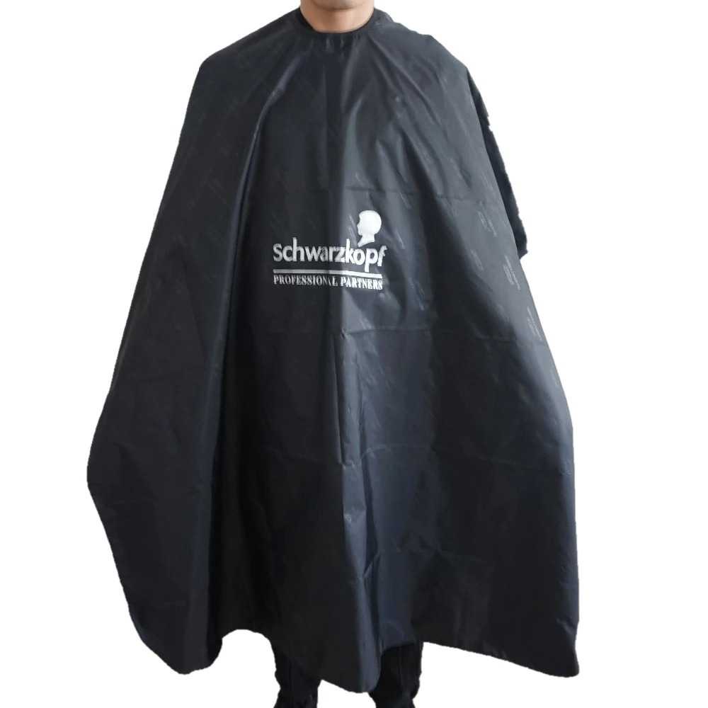 Kain Kip Kep Jubah Pangkas Potong Cukur Rambut Barbershop / Kep Cape Apron SCHW - HITAM